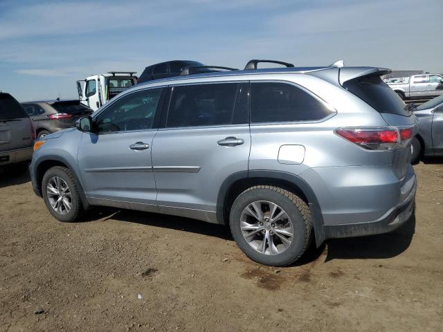 5TDJKRFH1ES060843 - 2014 TOYOTA HIGHLANDER XLE 银色 照片 2
