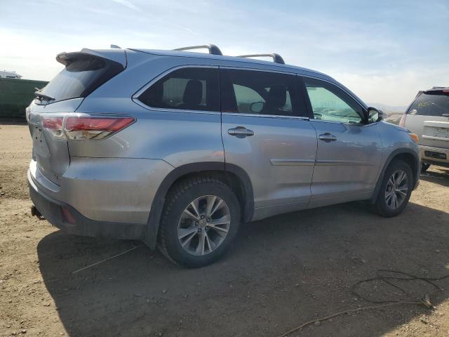 5TDJKRFH1ES060843 - 2014 TOYOTA HIGHLANDER XLE 银色 照片 3