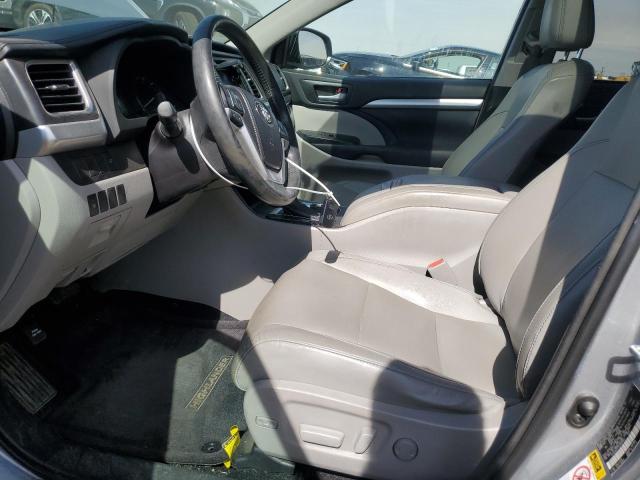 5TDJKRFH1ES060843 - 2014 TOYOTA HIGHLANDER XLE 银色 照片 7
