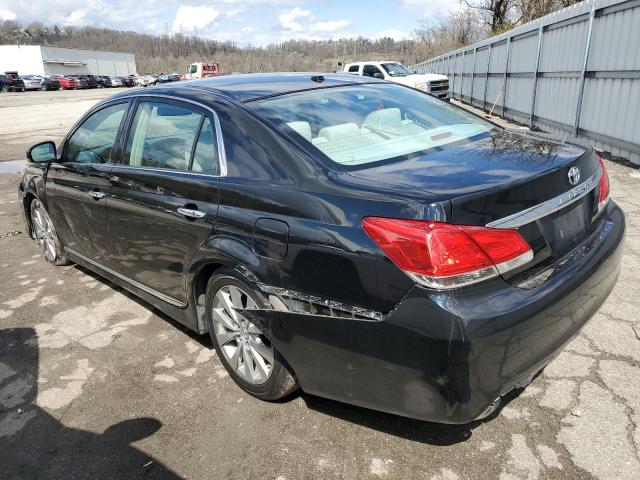 4T1BK3DB0CU457593 - 2012 TOYOTA AVALON BASE BLACK photo 2