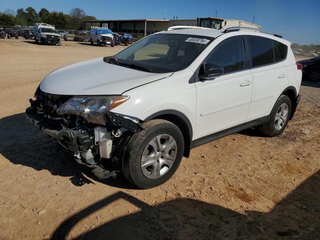 JTMZFREV9FJ040417 - 2015 TOYOTA RAV4 LE WHITE photo 1