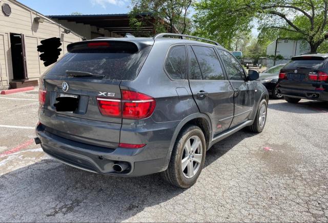 5UXZV4C58CL745765 - 2012 BMW X5 XDRIVE35I GRAY photo 4