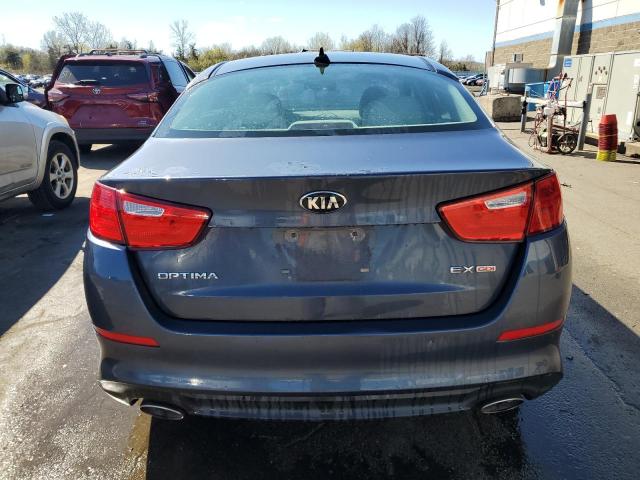 5XXGN4A7XFG394858 - 2015 KIA OPTIMA EX BLUE photo 6