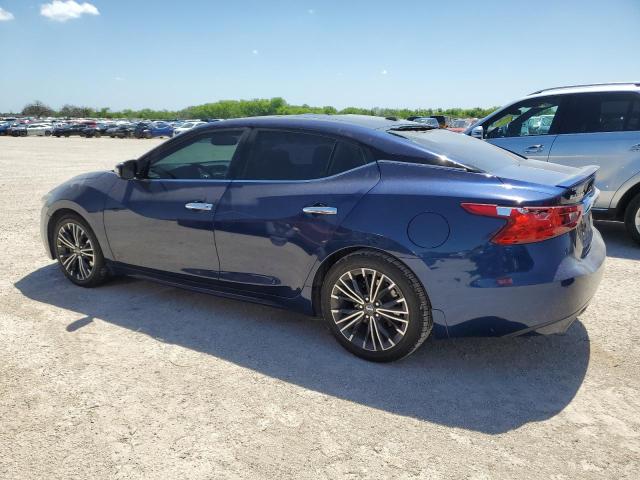 1N4AA6AP4HC402698 - 2017 NISSAN MAXIMA 3.5S BLUE photo 2