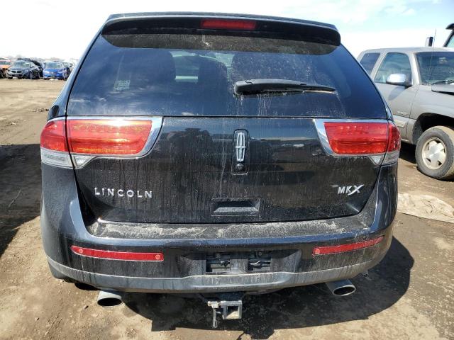 2LMDJ6JK6DBL20168 - 2013 LINCOLN MKX BLACK photo 6