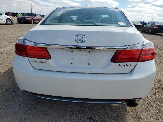 1HGCR2F82EA105993 - 2014 HONDA ACCORD EXL WHITE photo 6