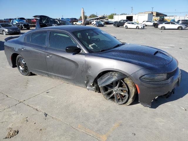 2C3CDXCT6KH541878 - 2019 DODGE CHARGER R/T GRAY photo 4