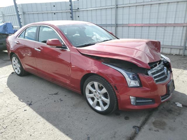 1G6AJ5S33D0141577 - 2013 CADILLAC ATS PERFORMANCE RED photo 4