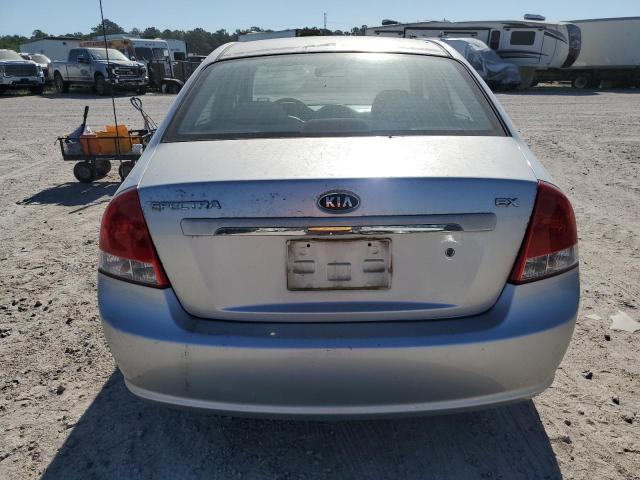 KNAFE221595600460 - 2009 KIA SPECTRA EX SILVER photo 6