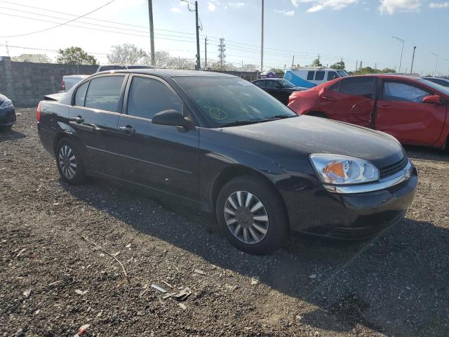 1G1ZS52F15F212533 - 2005 CHEVROLET MALIBU BLACK photo 4