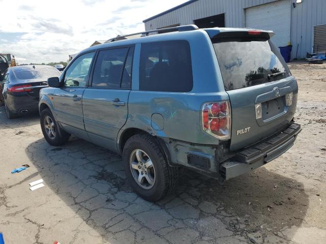 5FNYF28388B011157 - 2008 HONDA PILOT SE BLUE photo 2