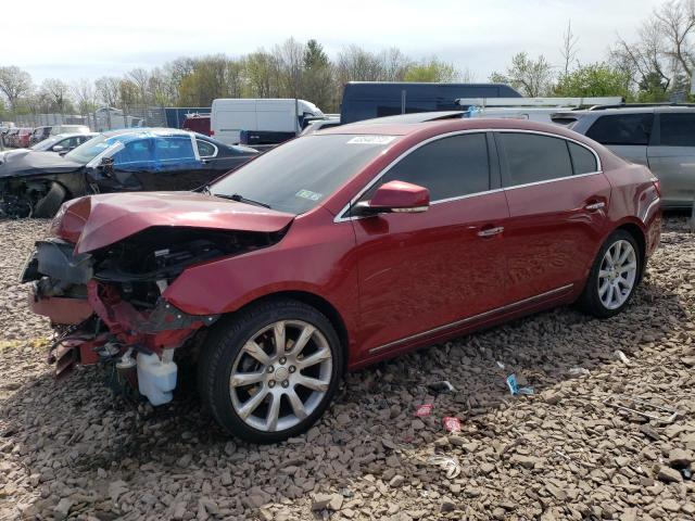 1G4GE5GV6AF176124 - 2010 BUICK LACROSSE CXS BURGUNDY photo 1