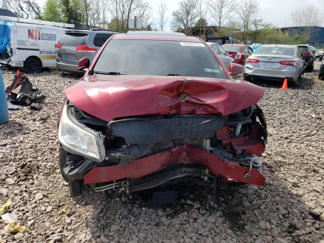 1G4GE5GV6AF176124 - 2010 BUICK LACROSSE CXS BURGUNDY photo 5