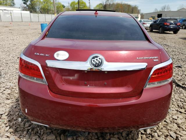 1G4GE5GV6AF176124 - 2010 BUICK LACROSSE CXS BURGUNDY photo 6