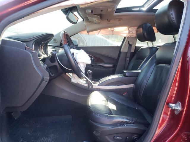 1G4GE5GV6AF176124 - 2010 BUICK LACROSSE CXS BURGUNDY photo 7