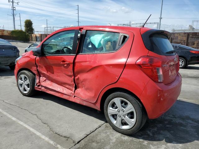 KL8CA6SA1NC036328 - 2022 CHEVROLET SPARK LS RED photo 2