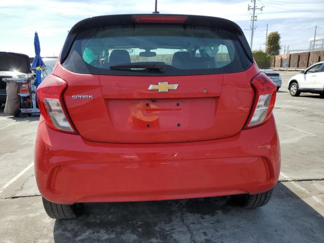 KL8CA6SA1NC036328 - 2022 CHEVROLET SPARK LS RED photo 6