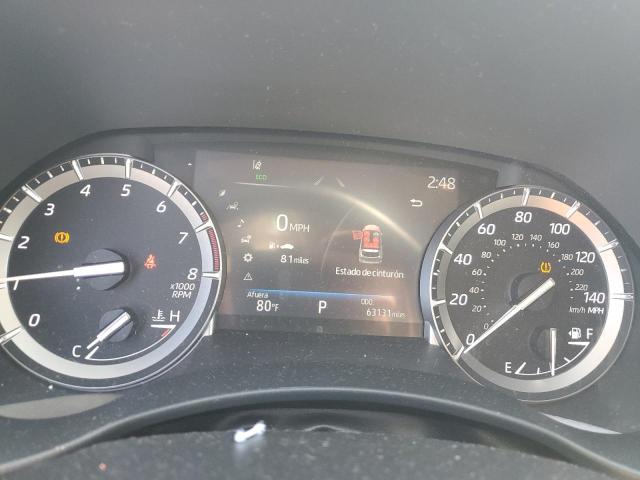 5TDGZRAH1MS085527 - 2021 TOYOTA HIGHLANDER XLE SILVER photo 9