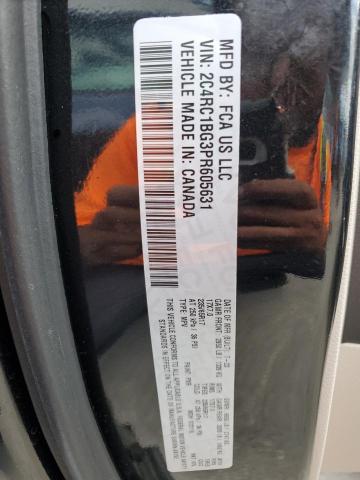 2C4RC1BG3PR605631 - 2023 CHRYSLER PACIFICA TOURING L BLACK photo 14