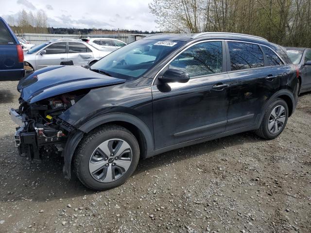 KNDCB3LC8M5471451 - 2021 KIA NIRO LX BLACK photo 1