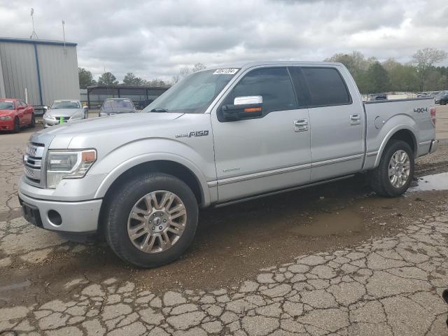 1FTFW1CT0DFD75975 - 2013 FORD F150 SUPERCREW SILVER photo 1