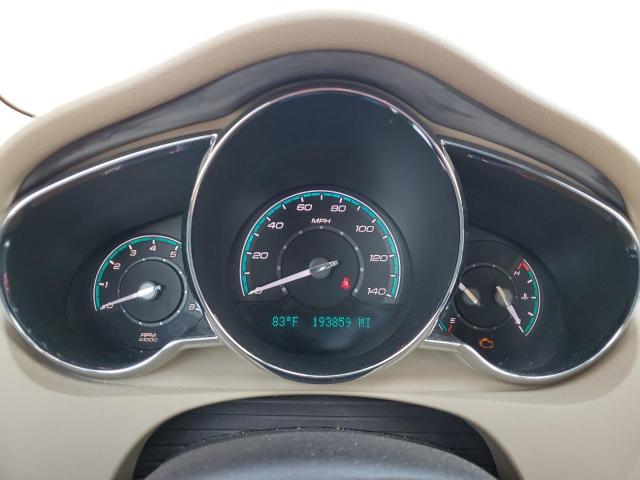 1G1ZE5EB2AF148707 - 2010 CHEVROLET MALIBU LTZ ოქროსფერი ფოტო 9