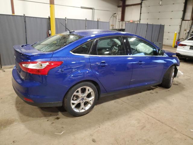 1FADP3J20DL300257 - 2013 FORD FOCUS TITANIUM BLUE photo 3