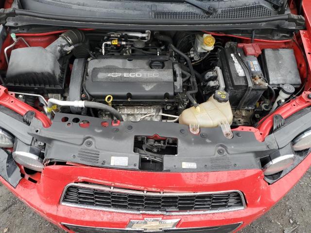 1G1JB5SH4C4145644 - 2012 CHEVROLET SONIC LS 红色 照片 11