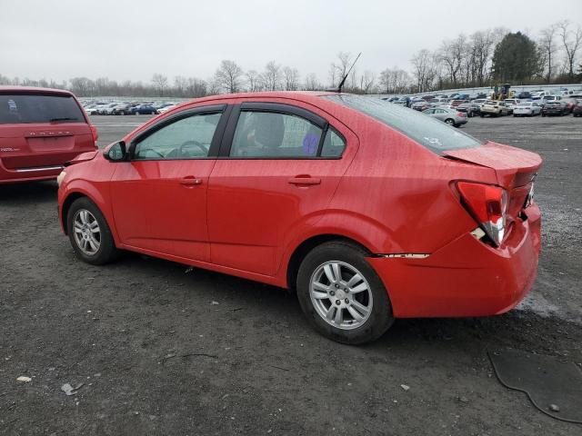 1G1JB5SH4C4145644 - 2012 CHEVROLET SONIC LS RED photo 2