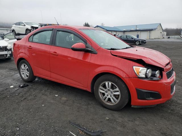 1G1JB5SH4C4145644 - 2012 CHEVROLET SONIC LS 红色 照片 4