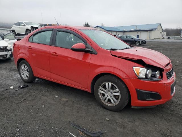 1G1JB5SH4C4145644 - 2012 CHEVROLET SONIC LS RED photo 4