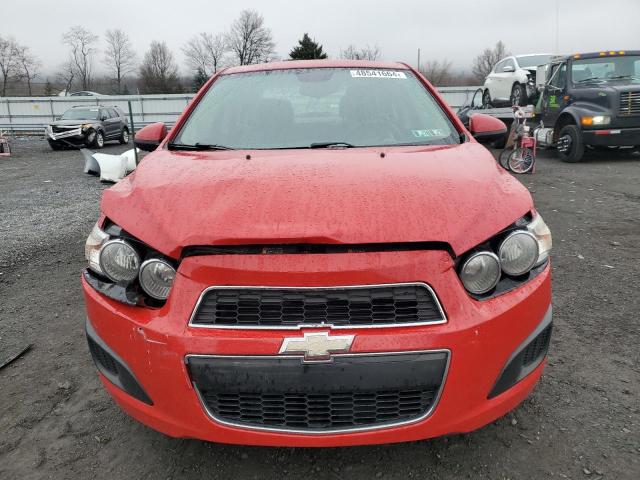 1G1JB5SH4C4145644 - 2012 CHEVROLET SONIC LS RED photo 5