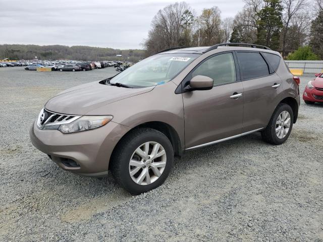 JN8AZ1MW1DW309479 - 2013 NISSAN MURANO S BROWN photo 1