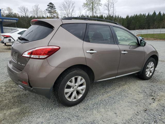 JN8AZ1MW1DW309479 - 2013 NISSAN MURANO S BROWN photo 3