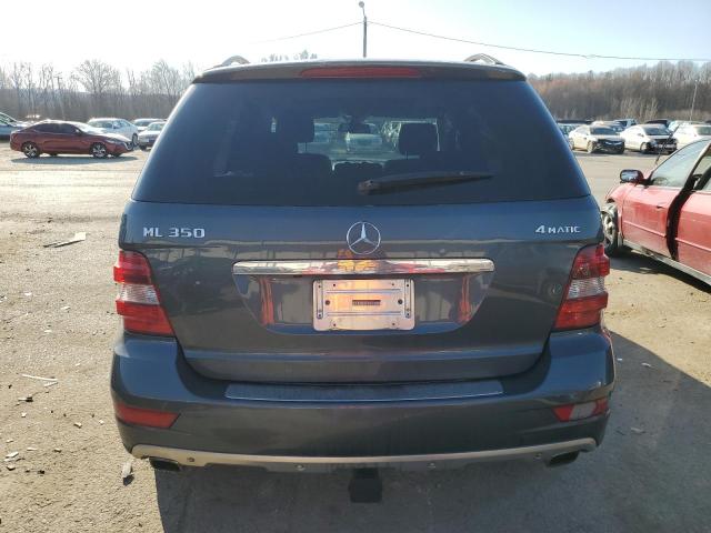 4JGBB8GB4AA596018 - 2010 MERCEDES-BENZ ML 350 4MATIC GRAY photo 6