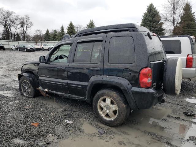 1J4GL38K23W535677 - 2003 JEEP LIBERTY RENEGADE BLACK photo 2