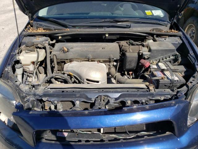 JTKDE177060141731 - 2006 TOYOTA SCION TC BLUE photo 11