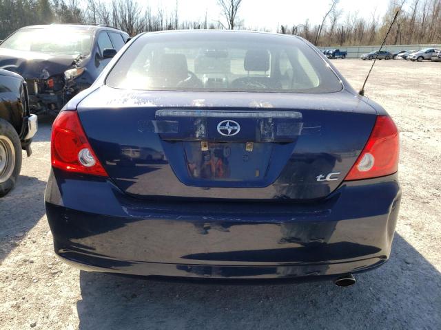 JTKDE177060141731 - 2006 TOYOTA SCION TC BLUE photo 6
