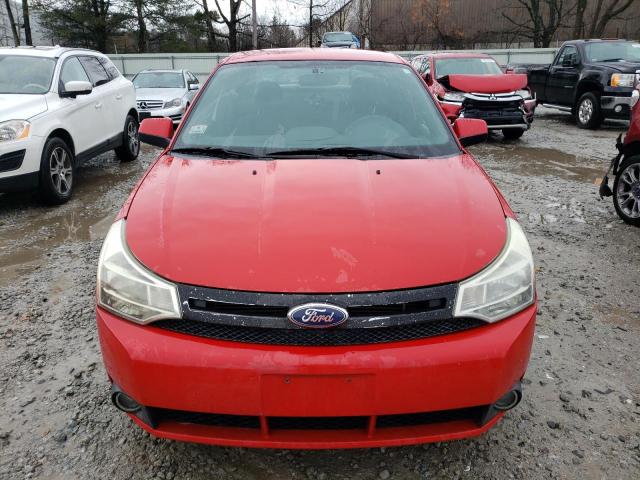 1FAHP35N48W182174 - 2008 FORD FOCUS SE RED photo 5