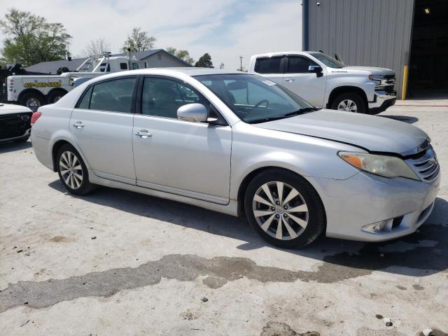 4T1BK3DB7BU400502 - 2011 TOYOTA AVALON BASE 银色 照片 4