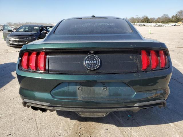 1FA6P8K06K5500290 - 2019 FORD MUSTANG BULLITT GREEN photo 6