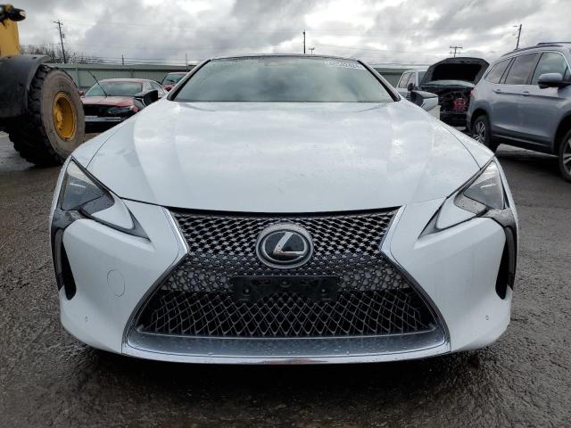 JTHHP5AY4JA001288 - 2018 LEXUS LC 500 WHITE photo 5