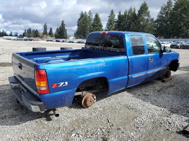 1GTEK19T63E141181 - 2003 GMC NEW SIERRA K1500 BLUE photo 3