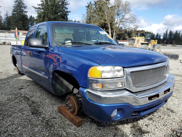 1GTEK19T63E141181 - 2003 GMC NEW SIERRA K1500 BLUE photo 4