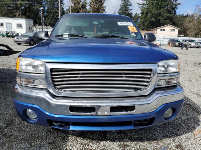 1GTEK19T63E141181 - 2003 GMC NEW SIERRA K1500 BLUE photo 5