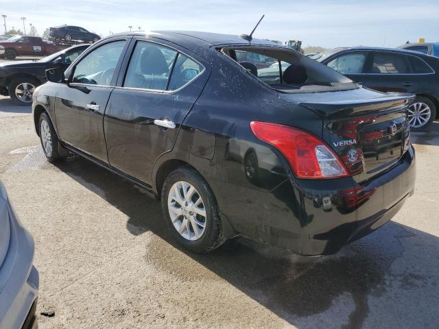 3N1CN7AP9JL870288 - 2018 NISSAN VERSA S BLACK photo 2