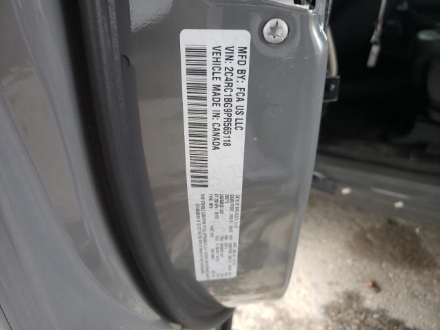 2C4RC1BG9PR565118 - 2023 CHRYSLER PACIFICA TOURING L GRAY photo 14