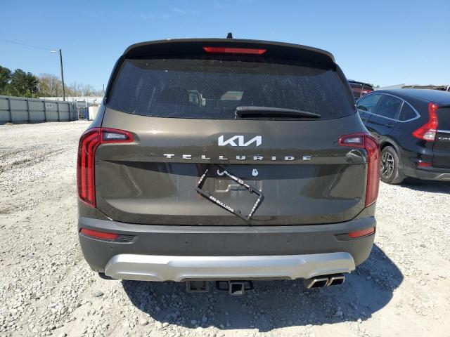 5XYP54HC1NG281281 - 2022 KIA TELLURIDE SX TAN photo 6