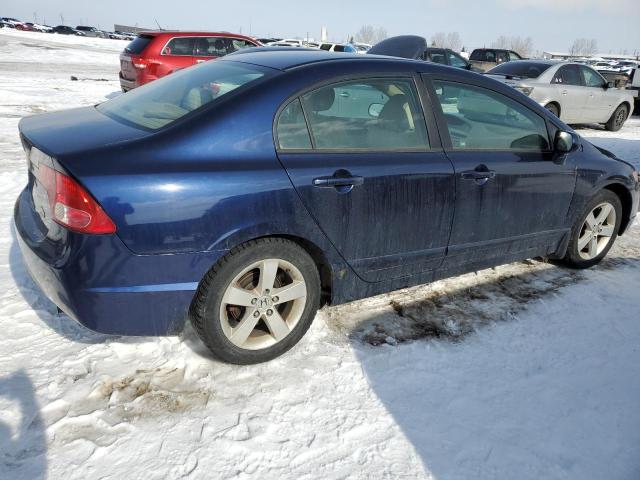 1HGFA16846L811092 - 2006 HONDA CIVIC EX BLUE photo 3