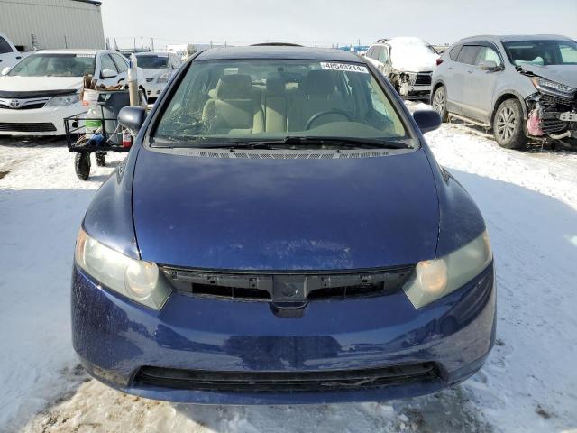 1HGFA16846L811092 - 2006 HONDA CIVIC EX BLUE photo 5